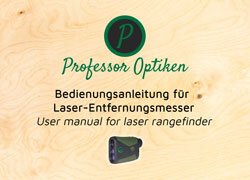 Bedienungsanleitung für Laser-Enfernungsmesser