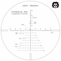 Professor Optiken M&uuml;ritz - 4-24x56 HD FFP, 34mm Tubus,  ILEX 1 Absehen