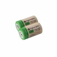 Professor Optiken CR2 Lithium-Ionen-Akku, 3 Volt mit 800 mAh