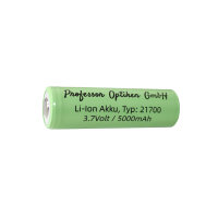 Professor Optiken Lithium-Ionen-Akku - Typ: 21700, 3,7...