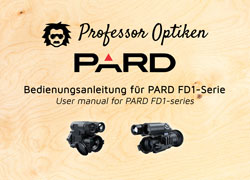 Bedeinungsanleitung für PARD FD1-Serie
