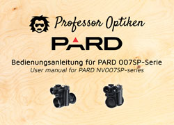Bedienungsanleitung für PARD NV007SP-Serie